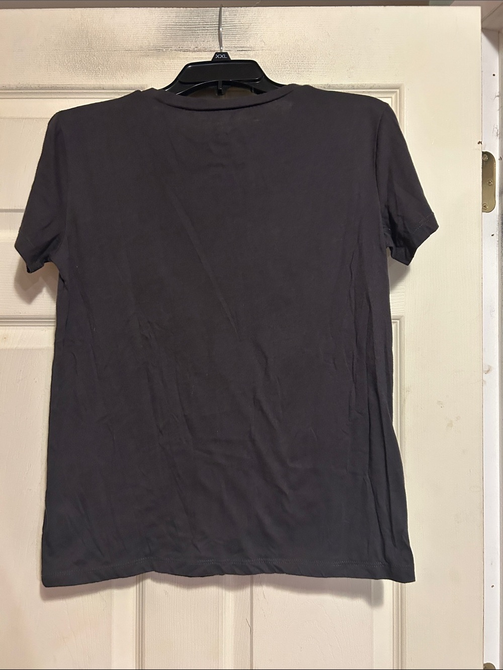 Bowie Logo Graphic Tee by Chaser - Black with Red & Gold Glitter Size Small - Picture 4 of 5